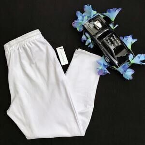 Treasure & Bond NWT White Sweatpants Women XL